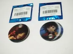 鬼滅の刃　柱カフェ「冨岡義勇」アニメーション缶バッジ　C・Ｆ