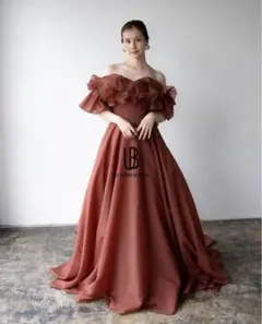 THE URBAN BLANCHE アーバンブランシュ　カラードレス　テラコッタ