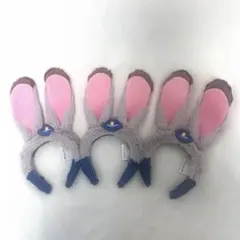 上海ディズニー限定 ズートピア カチューシャ3つセット