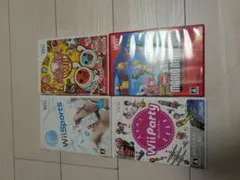 Wiiソフト 4本セット