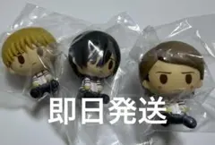 進撃の巨人 一番くじ ちょこのっこ フィギュア ミカサ アルミン ジャン
