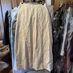 GAP ライトベージュ　タイトロングスカート