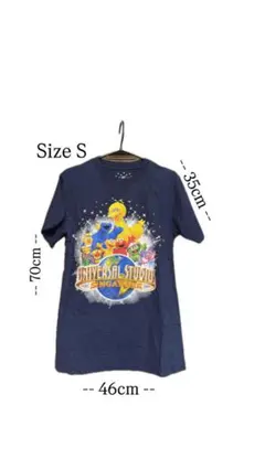 ユニバーサルスタジオ 半袖Tシャツ サイズS ネイビーのサムネイル