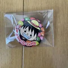 ONEPIECE 缶バッジ　ルフィ