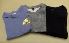 キッズ 半袖 Ｔシャツ 男の子 トップス 110 ３枚セット まとめ売り