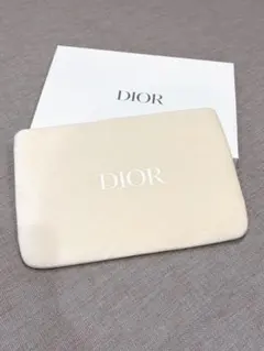 【新品未使用】Dior ディオール ノベルティ ポーチ　ホワイト