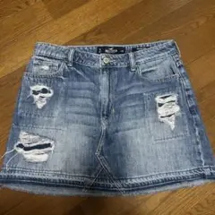 HOLLISTER デニムスカート　ミニスカート