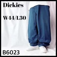 古着 90s USA製 ディッキーズ ワークパンツ 極太 バギー 紺 W44