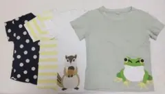 無印良品　キッズＴシャツ　100cm　４枚セット