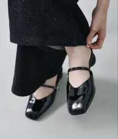 Kastane 【オケージョン対応】ラウンドヒールストラップパンプス サイズ38
