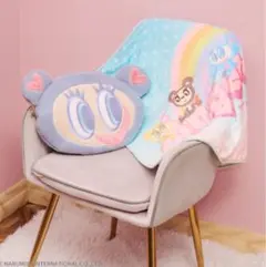 ポーチ付きブランケット　くじ　エニマイくじ　エンジェルブルー　A賞