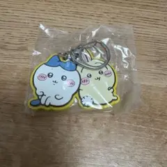 ちいかわ ラバーキーホルダー ハチワレとうさぎ