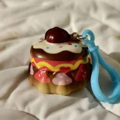 ケーキ型 スクイーズ キーホルダー