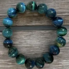 ブルータイガーアイ　天然石ブレスレット
