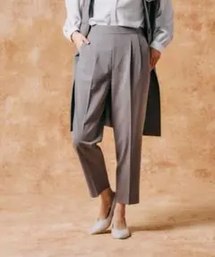 【美品】GLOBAL WORK ウツクシルエットテーパードパンツ