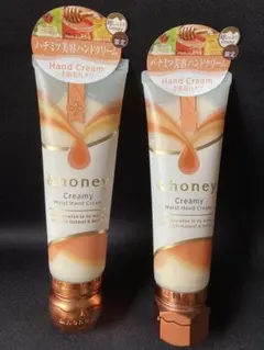 &honey クリーミーモイスト ハンドクリーム 旧品　新品未開封２個のサムネイル