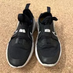 NIKE フレックスランナー　ブラック スニーカー スリッポン　19cmのサムネイル