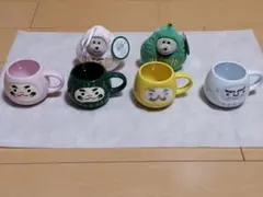 入手困難スターバックス　だるまマグ(237ml)4個セット※おまけ付き