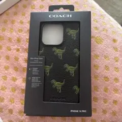 COACH iPhone 15 Pro ケース 恐竜柄のサムネイル