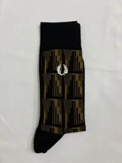FRED PERRY 幾何学模様 ソックス