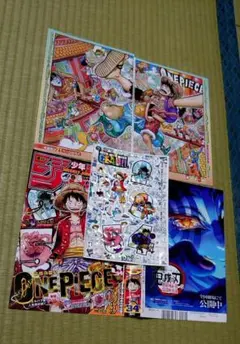 週刊少年ジャンプ ワンピース ONEPIECE 付録 フレークシール
