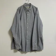90年代 Eddie Bauer オックスフォード ストライプシャツ
