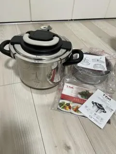 【未使用】T-fal 圧力鍋 6L クリプソアーチ CLIPSO+ IH対応 Amazon｜ティファール 圧力鍋 6L ワンタッチ開閉 IH対応 クリプソ