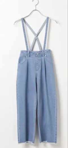 GLOBAL WORK サスペンダー付きオーバーオール 140