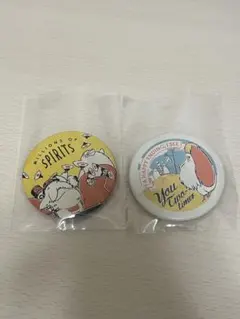 ジブリ 缶バッジ 2個セット