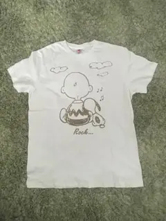 匿名配送 未着用 スヌーピー ピーナッツ チャーリー ロッキスターTシャツのサムネイル