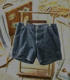 OP オーシャンパシフィック　コーデュロイ ショーツ ネイビー ハーフ パンツのサムネイル
