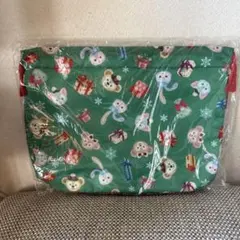 ★新品未開封★ ダッフィー&フレンズ クリスマス スーベニア ランチバッグ