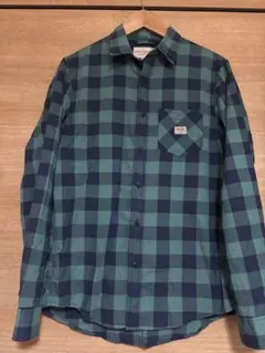 DENIM & SUPPLY ラルフローレン長袖シャツ チェックグリーン