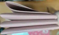 折りたたみヨガマット ピンク183長さ x 61幅 x 0.6厚み　収納バック付