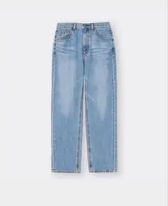 GU ストレートデニム221-338548