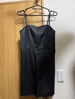 GU ブラック キャミソールワンピース Sサイズ