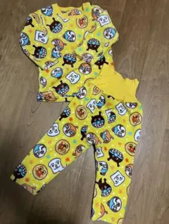 子ども用フリースパジャマ　アンパンマン　100サイズ
