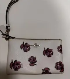 COACH ポーチ 花柄