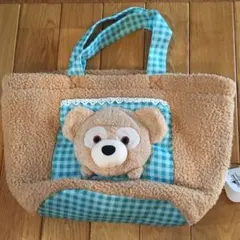 香港ディズニー　ダッフィー　ツムツム　トートバッグ