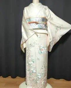 あゆたん様 訪問着フルセット 薄オレンジ色