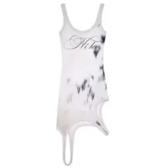 【bonnae】Asymmetric dress (Ivory) キャミワンピ