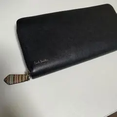 人気モデル ポールスミス オールドレザー2 長財布 ラウンド ブラック
