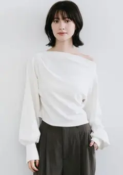 THE TOE Evriopis Docking Tops ホワイトM THE TOE Evriopis Docking Tops 【公式通販】