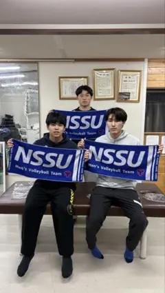 バレーボール　ロンt 日体大 2025年 日本体育大学9人制バレーボール部応援Tシャツ【大和魂