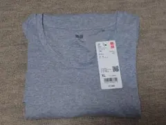 UNIQLO ユニクロ ストレッチコットン クルーネックT(長袖)