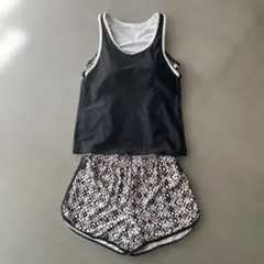 angelruna レディース　セパレート　水着 Ｌサイズ　ブラック　エスニックのサムネイル