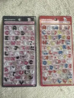 HELLO KITTY BONBON DROP シール　２枚セット　ボンドロ