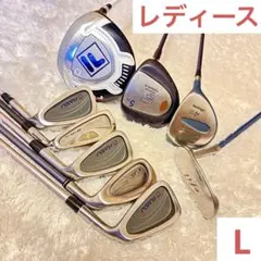 レディース✨ゴルフクラブセット✨フレックスL✨ヘッドカバー付✨初心者✨100切りのサムネイル