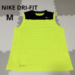 NIKE DRI-FIT ノースリーブシャツ 蛍光イエローのサムネイル