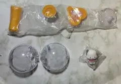 ふわふわフロッキードール2 カプセルステッキ2 ポチャッコ　セット